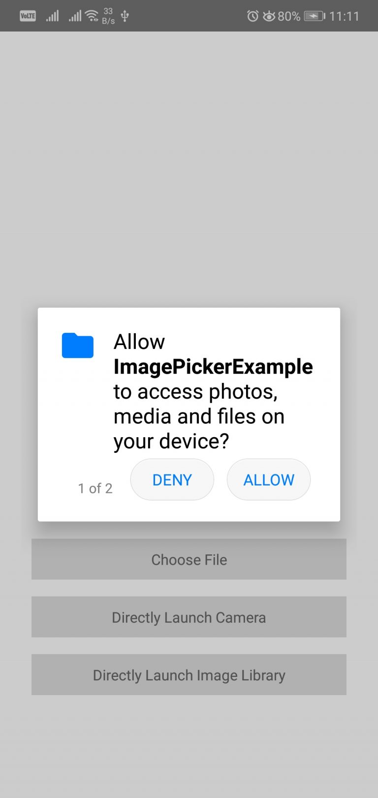 Example of Image Picker in React Native - About React