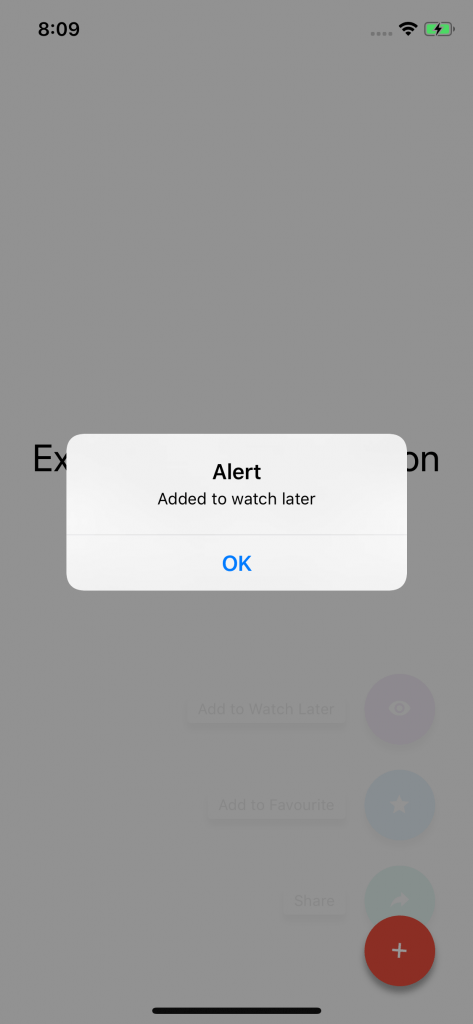 Floating Action Button with Multiple Option in React Native
