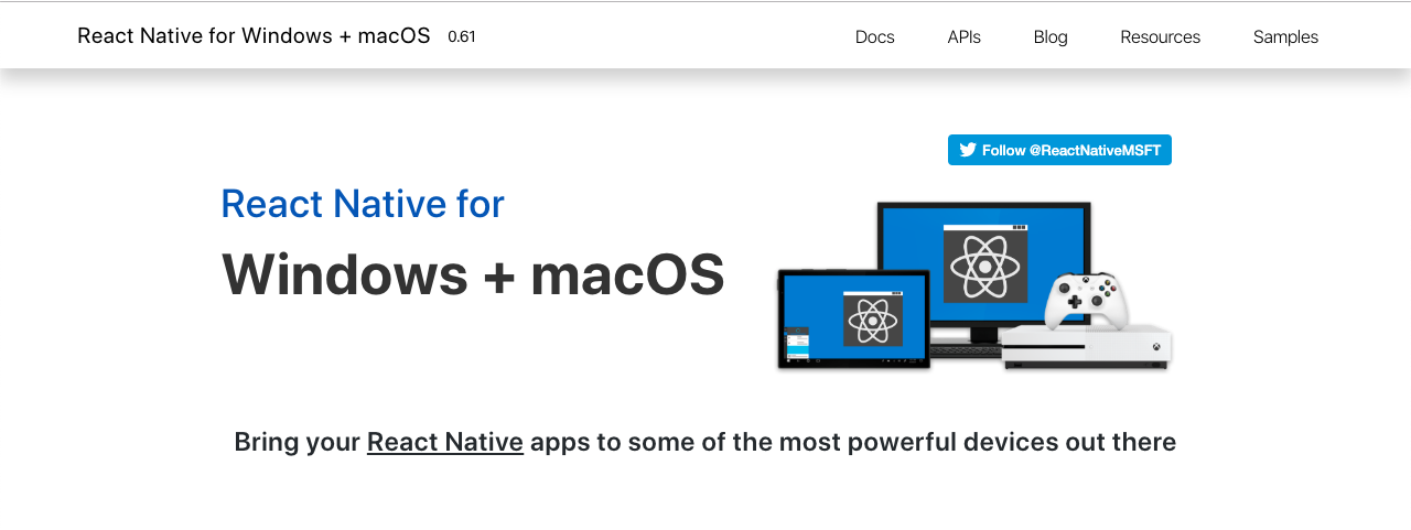 React native deals for macos