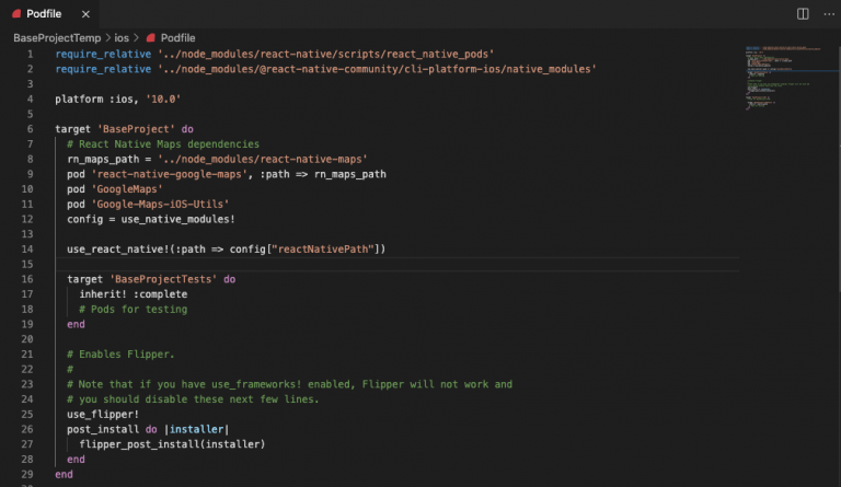Integration of Google map in React Native using react-native-maps