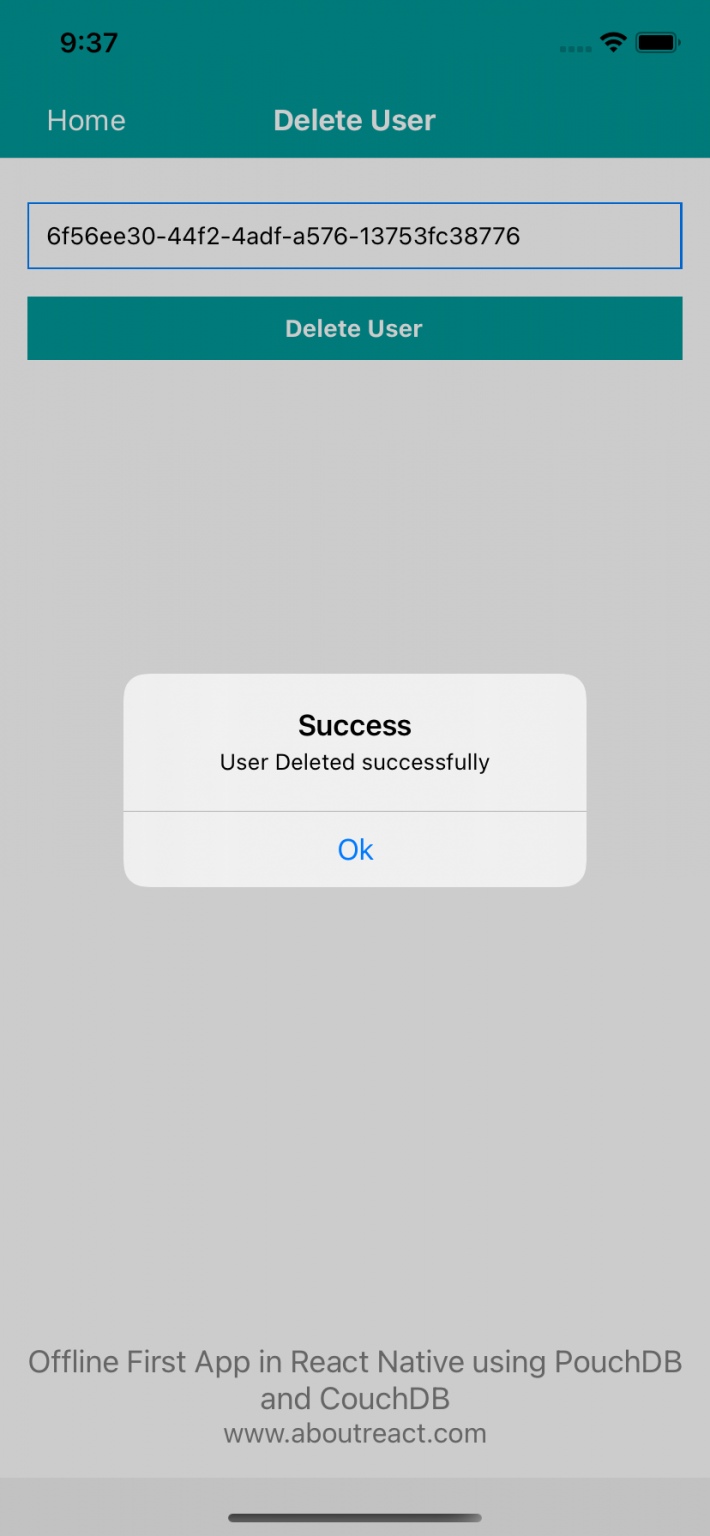 Building Offline First App in React Native using PouchDB and CouchDB